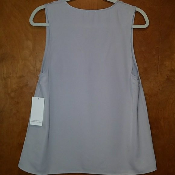 Tobi Grey Keyhole Tank Blouse - Picture 3 of 4